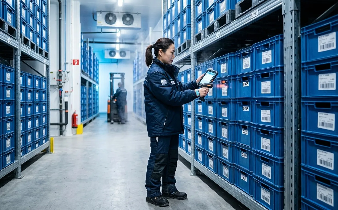 Dedicated slots, lean inventory
